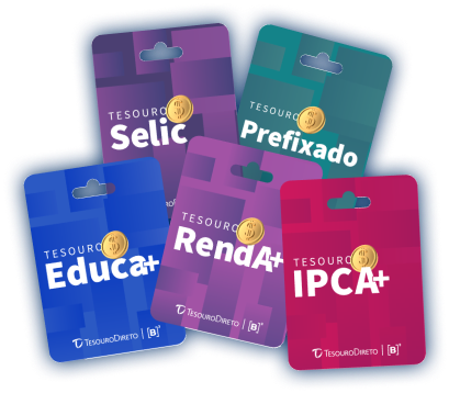 Gift cards do tesouro direto